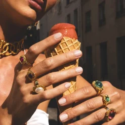 Bague Dorée L'heure dorée