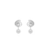 Boucles D'oreille Clips Argenté Padmée