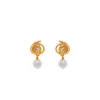Boucles D'oreille Clips Doré Padmée