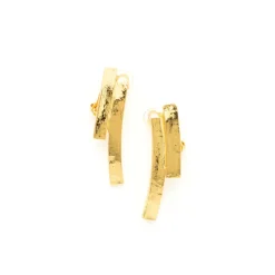 Boucles d'oreilles à clip Doré Down Town