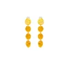 Boucles d'oreilles Clip Doré Mille Et Une Nuit