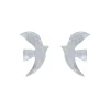Boucles D'oreilles Clips Argenté Voyage