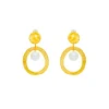 Boucles D'oreilles Clips Doré Mille Et Une Nuit