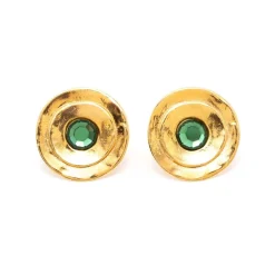 Boucles D’oreilles Clips Doré Cabaret