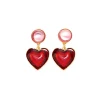 Boucles D'oreilles Clips Doré COEUR