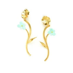 Boucles D’oreilles Clips Doré Paris