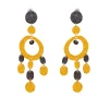 Boucles d'oreilles Clips Doré Laiton Mille et une Nuits