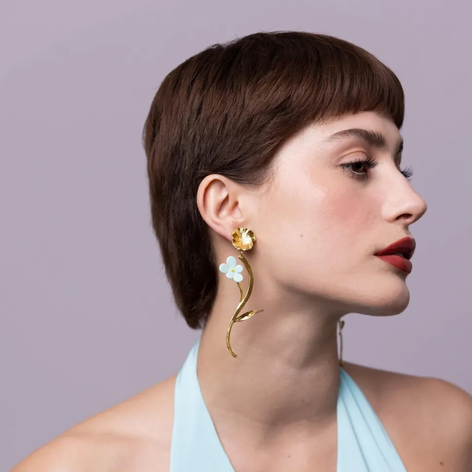 Boucles D’oreilles Clips Doré Paris