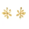 Boucles D'Oreilles Clips Végétal