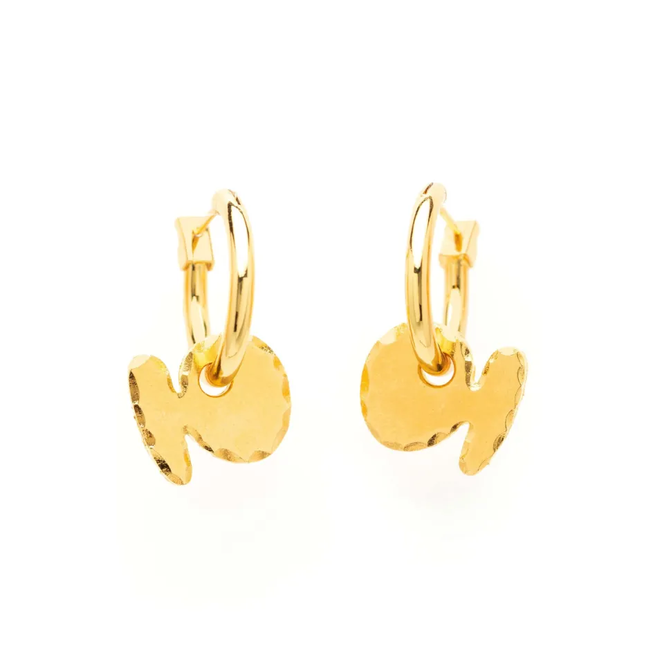 Boucles d’oreilles doré Charms
