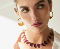 Boucles D'oreilles Percée Doré Joséphine