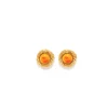 Boucles D'oreilles percées L'heure Dorée