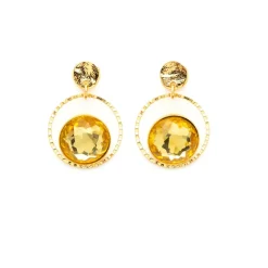 Boucles d'oreilles percées L’Amoroso