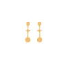 Boucles D'Oreilles Percées Doré Voie Lactée
