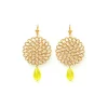 Boucles D'oreilles Percées Doré Maitika