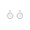 Boucles D'oreilles Percées Argenté 1001 Nuits