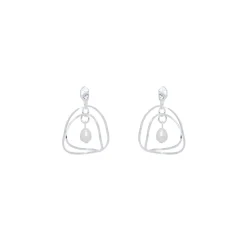 Boucles D'oreilles Percées Argenté Maitika
