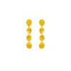 Boucles D'oreilles Percées Doré Mille Et Une Nuit