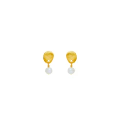 Boucles D'oreilles Percées Doré Mille Et Une Nuit