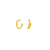 Boucles D'oreilles Percées Doré Padmée