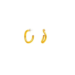 Boucles D'oreilles Percées Doré Padmée