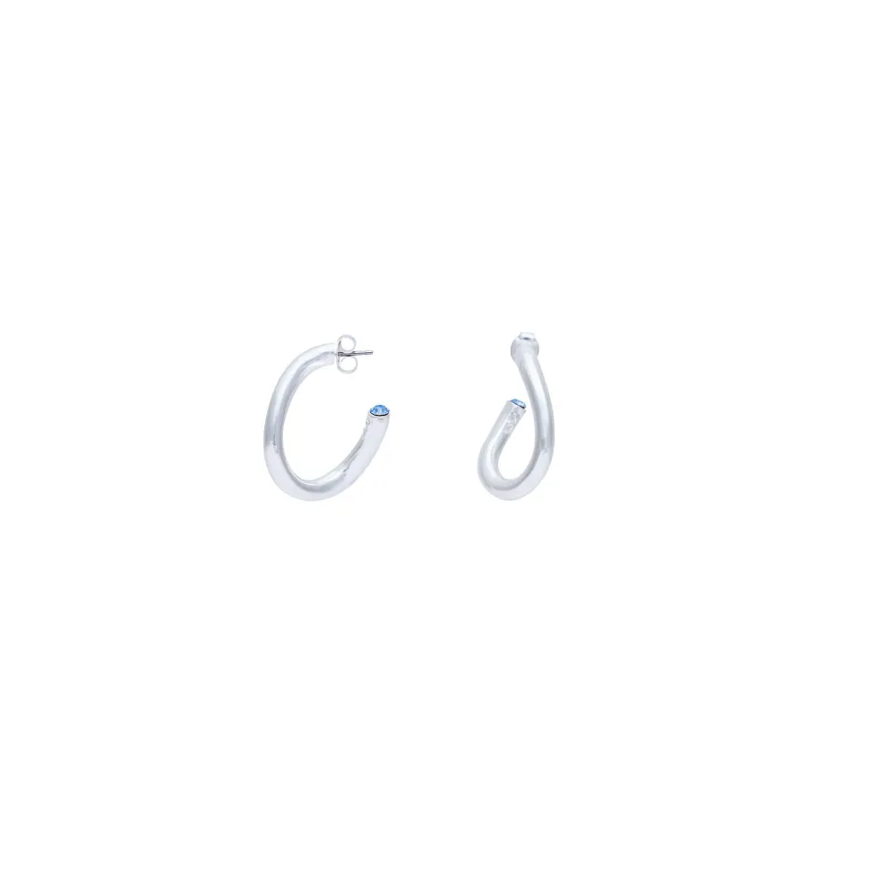 Boucles D'oreilles Percées Argenté Padmée