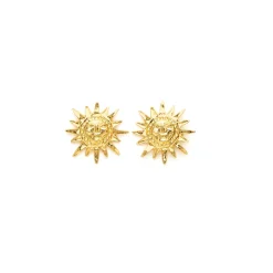 Boucles D'oreilles Percées Doré 41 Degrés