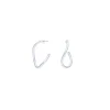 Boucles D'oreilles Percées Argenté Padmée