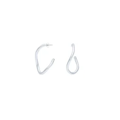Boucles D'oreilles Percées Argenté Padmée