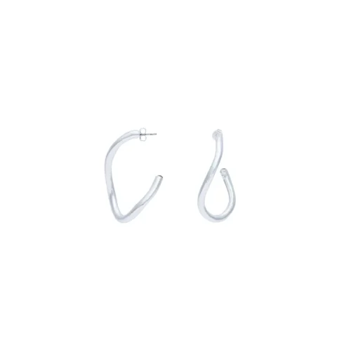 Boucles D'oreilles Percées Argenté Padmée