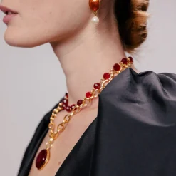 Boucles d'oreilles percées L’Amoroso