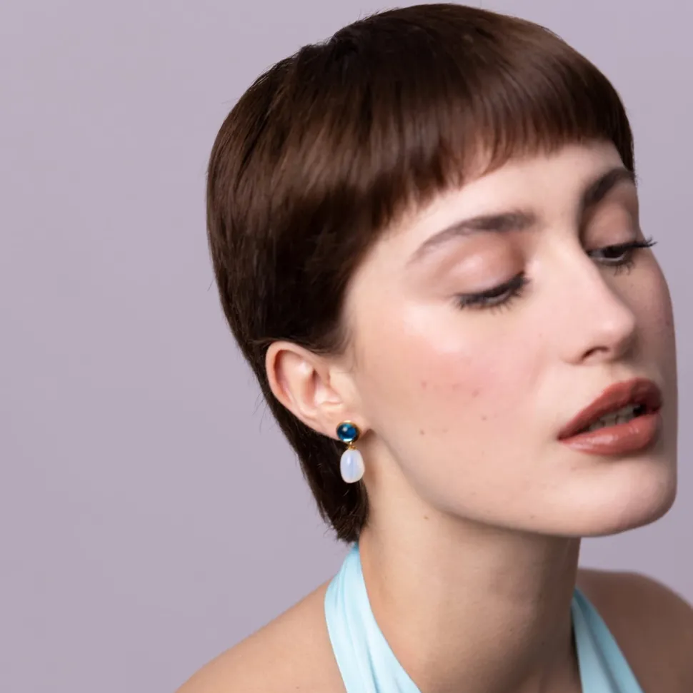 Boucles D'oreilles Percées Délicatesse