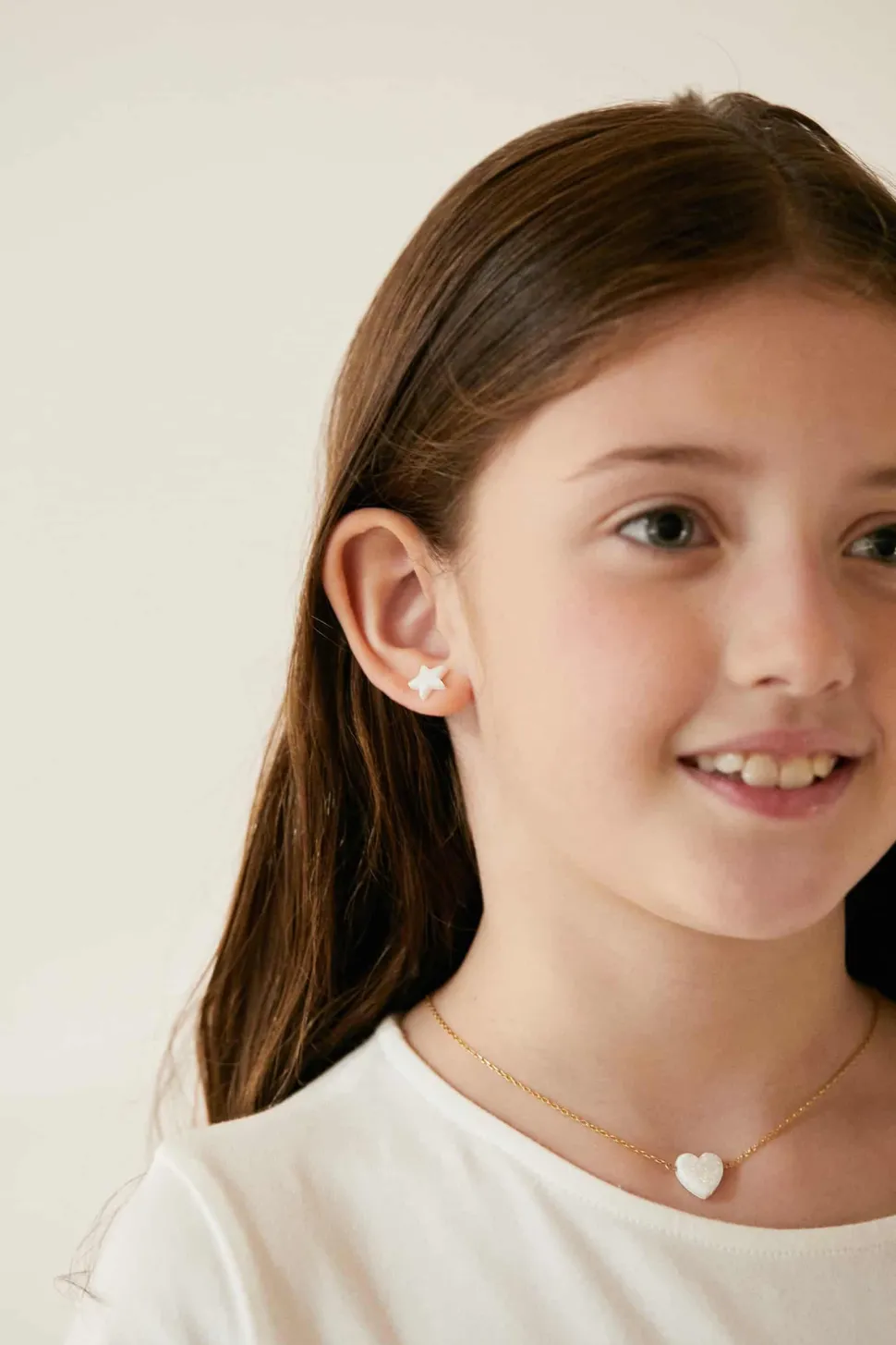Boucles d'oreilles Percées Argent Opaline
