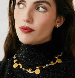 Boucles D'oreilles Percées Argenté L'heure Dorée