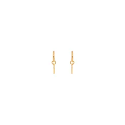 Boucles D'oreilles Percées Doré L'heure Dorée