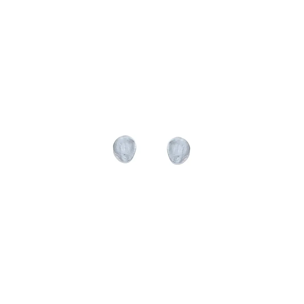 Boucles D'oreilles Percées Argenté Mille Et Une Nuit