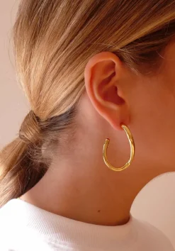 Boucles D'oreilles Percées Doré Padmée