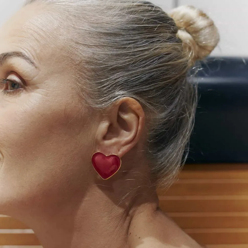 Boucles d'oreilles percées Premier rendez-vous