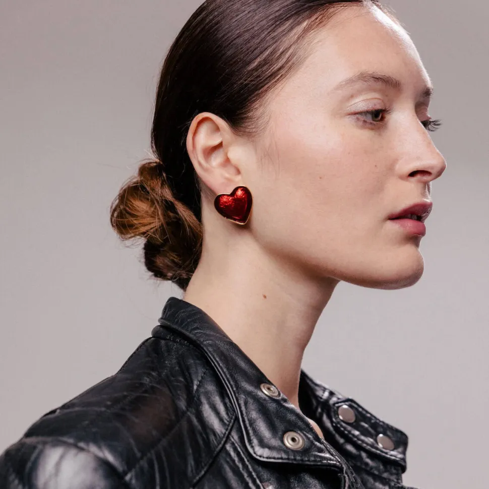 Boucles d'oreilles percées Premier rendez-vous