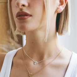 Boucles d'oreilles Vermeil Ciel d'été
