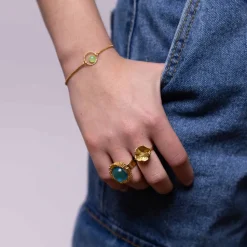 Bracelet Argenté L'Heure Dorée