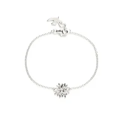 Bracelet argent massif Ciel d'été