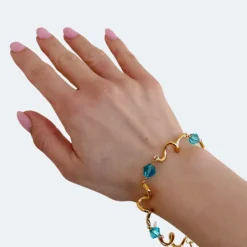 Bracelet Doré Arabesque
