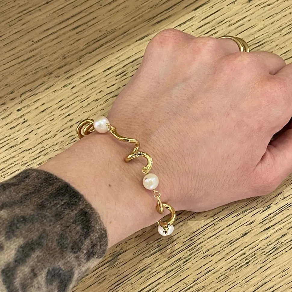 Bracelet Doré Arabesque