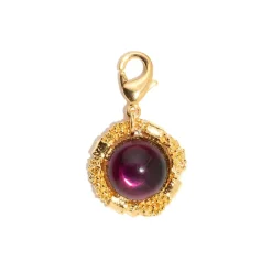 Charms Porte Bonheur Violet Caché