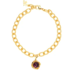 Charms Porte Bonheur Violet Caché