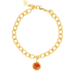 Charms Porte-Bonheur Orange Etincelle