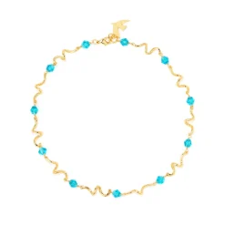 Collier Doré Arabesque