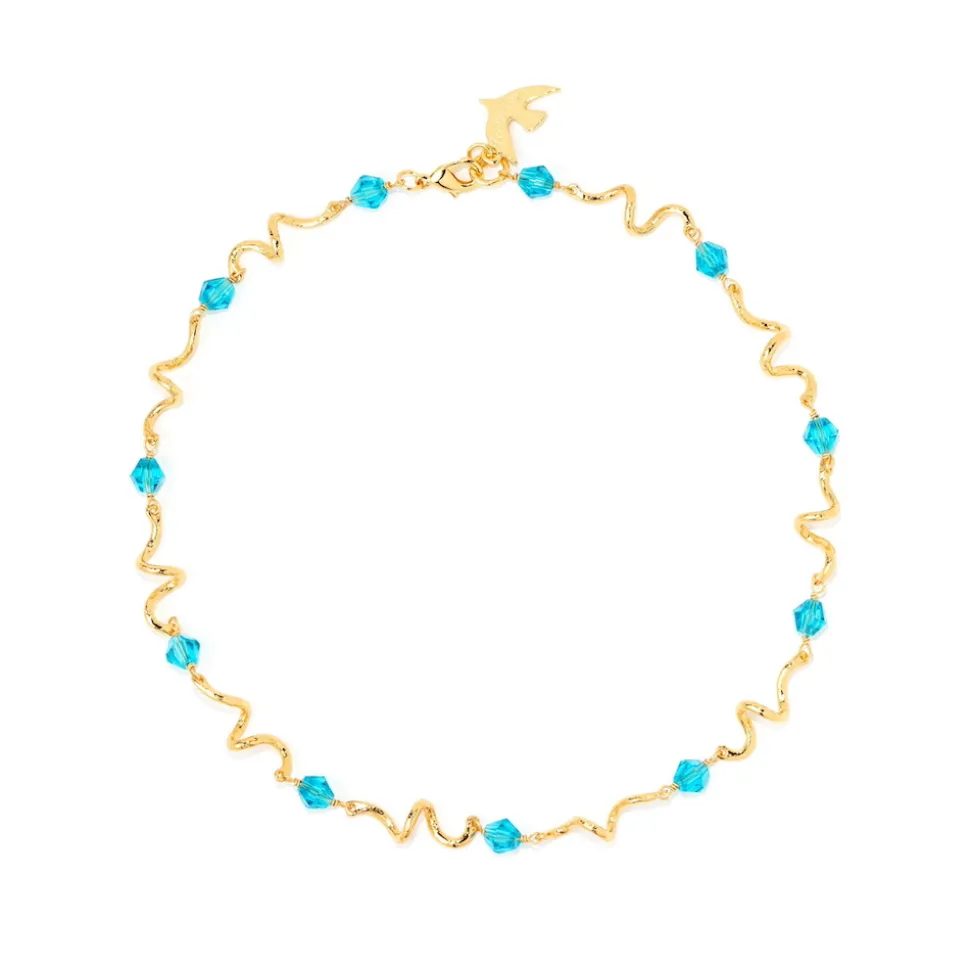 Collier Doré Arabesque