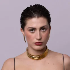 Collier Doré Follow Me